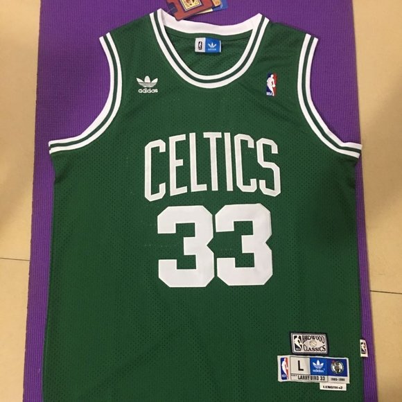 celtics bird jersey
